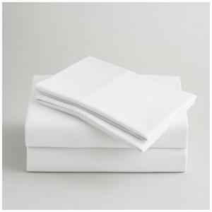 Conjunto de Lençóis em Cetim de 600 Fios com Elástico, Tamanho King, Material 100% Algodão Pima Peruano com Fibra Extralonga Premium