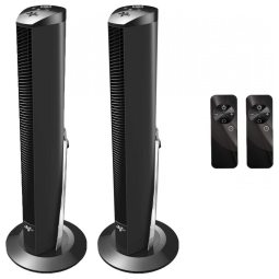 Circulador de Ar Vornado OSCR37, 2 Torres, Preto 110V