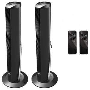 Circulador de Ar Vornado OSCR37, 2 Torres, Preto 110V