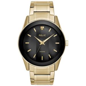 Relógio Masculino Analógico Quartzo de Aço Inoxidável, RELIC BY FOSSIL ZR77273, Dourado