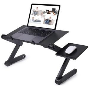 Mesa para Notebook Portil Ergonômica, RAINBEAN, Preto