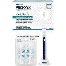 Escova Dental Elétrica PRO SYS 5 Modos Branca, Azul