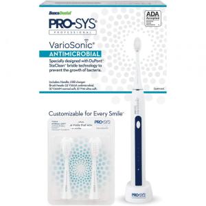 Escova Dental Elétrica PRO SYS 5 Modos Branca, Azul