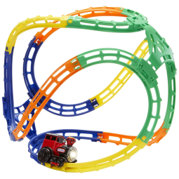 Trilhos de Trem Ajustáveis com Luzes e Sons para Crianças de 3 a 5 Anos, Little Tikes