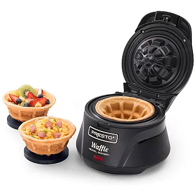 Máquina de Waffle Bowl, 1