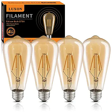 Lâmpada LED Vintage 800LM, 4W