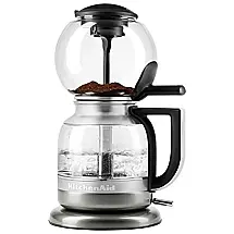Cafeteira Elétrica KitchenAid, 8 Xícaras, Cinza e Preto 110V