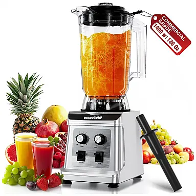 Liquidificador Comercial WantJoin Prata Motor