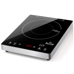 Cooktop de Indução Elétrico Portátil de Vidro com Controle Digital, 110V 1800W, Duxtop E200A, Preto