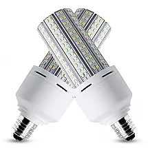 Lâmpada LED 600W 7500 Lumens Branca com Base E26, E27, 2 Unidades, NEW SUNSHINE, Branco