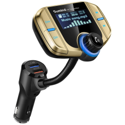 Sumind Receptor Transmissor FM Bluetooth Veicular Sem fio