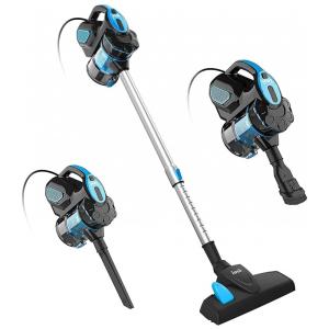 Aspirador de Pó com Fio 6 em 1 com Motor Potente de 600W 18000 Pa, 110V, INSE, Azul Cobalto