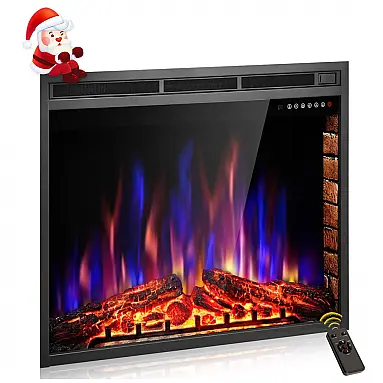 Lareira Elétrica Xbeauty 91x69cm 1500W