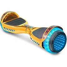 TPS Power Sports Hoverboard Off Road com Alto Falante Bluetooth, Luz LED, 220V, Preto