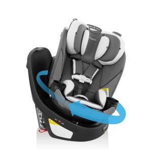 Cadeirinha de Carro Giratória Evenflo Gold Revolve360 Slim 2 em 1 com SensorSafe - Cinza Pérola