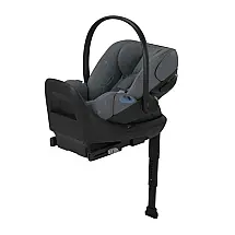 Assento Automotivo para Bebê Cybex Cloud G Lux Comfort Extend com Base Anti-Rebote, Perna de Apoio e Proteção Lateral Linear, LATCH,