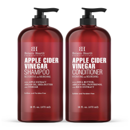 Shampoo e Condicionador Caviar Lareira Botânica Cabelos Tintos Homens Mulheres 473ml 2X, BOTANIC HEARTH, Azul Marinho