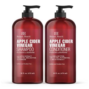 Shampoo e Condicionador Caviar Lareira Botânica Cabelos Tintos Homens Mulheres 473ml 2X, BOTANIC HEARTH, Azul Marinho