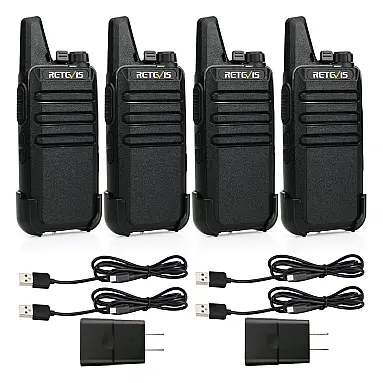 Rádio Comunicador Walkie Talkie Retevis