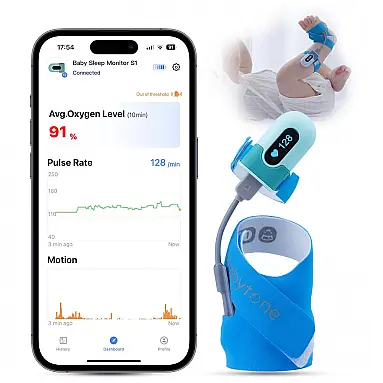 Monitor de Oxigênio para Bebês,