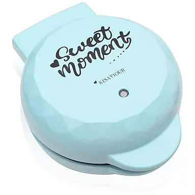 Mini Máquina de Waffle Antiaderente