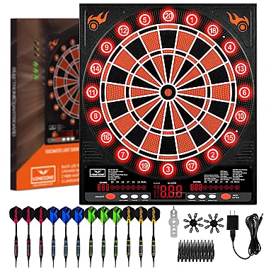 Jogo de Dardos Eletrônico, Placar