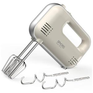 Batedeira de Mão 3 Velocidades, com 4 Acessórios, Aço Inoxidável, 150W, 110v, SPHORD CX 6635, Branco