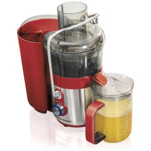 Máquina Espremer Suco Boca 8. 2 Velocidades 850 Watts Inox, 110v, HAMILTON BEACH 67851, Prateado