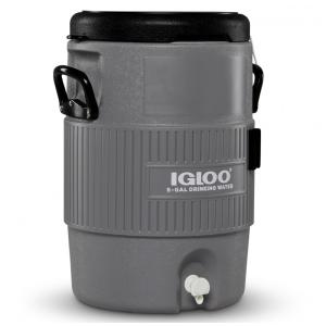 Cooler Térmico para Bebidas 18 L com Dispensador e Porta Copos, IGLOO, Cinza