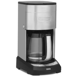 Cafeteira Elétrica Programável 2.8L Painel Digital e Aço Inoxidável, 110v, CUISINART DCC 3650, Prateado