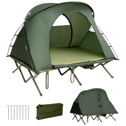 Barraca Suspensa Portátil para Acampamento, Camping, TANGKULA 10152tent, Verde