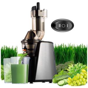 Espremedor Moedor Frutas Legumes 60 RPM, MANNICE, Prateado