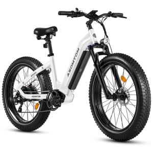 Bicicleta Elétrica Asomtom E300 750W com Motor Bafang – Bateria Removível 48V 15Ah, Rodas 26", Suspensão Hidráulica, Freios a Disco