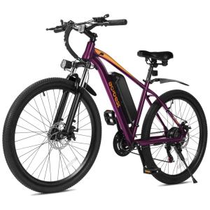 Bicicleta Elétrica Apex para Adultos, Aro 26 1000W Pico Mountain Bike Elétrica, Velocidade Máxima de 35 Km/h, Alcance Máximo de 88,51 Km