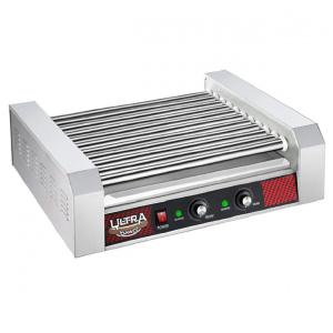 Máquina de Salsicha Profissional em Aço Inoxidável até 30 Unidades, 1650W, 110v, GREAT NORTHERN POPCORN COMPANY 4094 GNP Hotdog 11 Roller