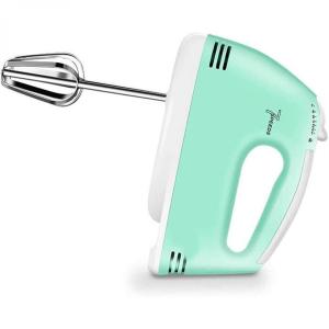 HFFKDL Batedeira de Mão Elétrica com 7 Velocidades e Acessórios em Aço Inoxidável, 210V, 100W, Verde