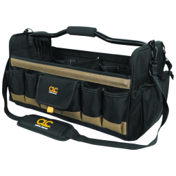 Bolsa de Ferramentas Organizadora com 27 Compartimentos, CUSTOM LEATHERCRAFT 1579, Preto