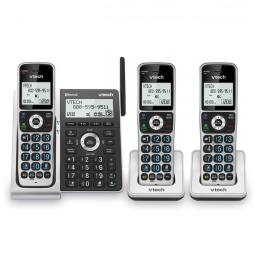 Telefone sem Fio com Bluetooth, Sistema de Atendimento, Bloqueador de Chamadas, Anúncio de Identificação de Chamadas, Tela Retro iluminada