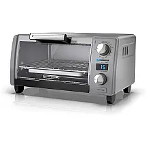 Forno Elétrico de Bancada 4 em 1 Multifunções, 110v, BLACKDECKER TOD1770G, Prateado