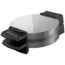 Máquina de Waffle, Aço Inox, 110v, BLACKDECKER WMB505, Prateado
