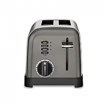 Torradeira Elétrica, 2 Fatias, Aço Inoxidável, 110v, CUISINART CPT 160BKS, Prateado