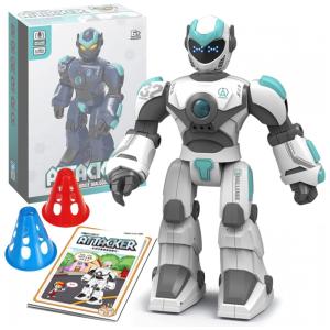 Robô Inteligente Aikmi com Controle Remoto para Crianças Acima de 6 Anos, Branco