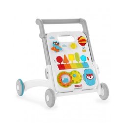 Andador Skip Hop 4 em 1 Sit to Stand Conversível com Luzes e Música, Mais de 40 Atividades Explore & More, Indicado para Bebês a Partir de 6