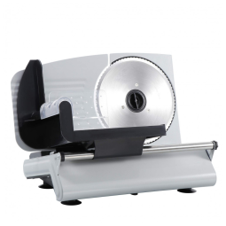 Fatiador elétrico ZENY profissional inox 150W disco 19cm espessura ajustável base antiderrapante uso carnes frios queijos legumes 110V