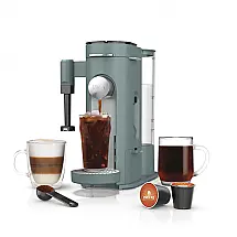 Single-Serve Pods Grounds Specialty Coffee Maker Sage Green