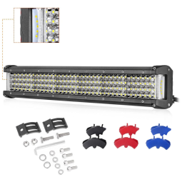 Farol de Milha LED Off Road 45,7cm 462W 46200 Lúmens 9 32V Suporte Ajustável Impermeável