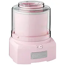 Máquina de Sorvete Sorveteira 21PK, 1,2 Litros, 110v, CUISINART ICE 21PKP1, Rosa