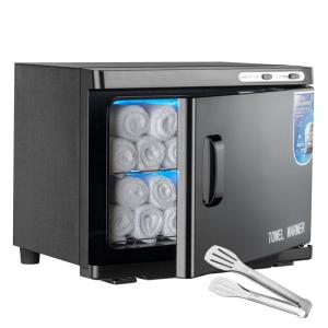 Aquecedor de Toalha Elétrico para Barbearia e Salão de Massagem 23L com Luz LED, 110V 200W, JXSDLIY, Preto