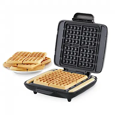 Máquina de Waffle Antiaderente, Aço