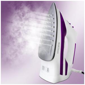 Ferro de Passar a Vapor com Controle de Temperatura, 1200W, Roxo, 110v, MARTISAN 8541879608, Violeta